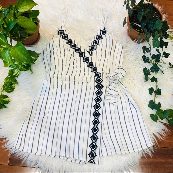 New🌿I Space Spag Straps Wraparound v frt Stripe - Picture 6 of 8